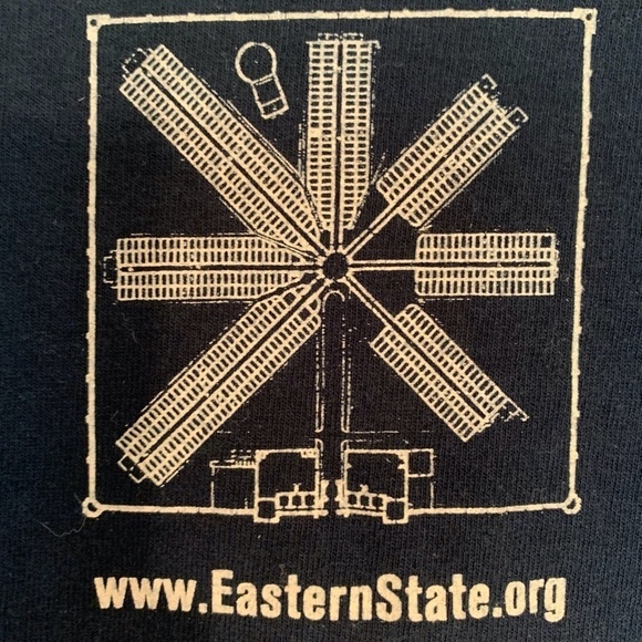 Gangster Al Capone Black Men’s T-shirt Shirt Eastern State Penitentiary Chicago - Picture 3 of 8